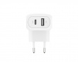 Boost Charge 42W USB-C & USB-A Wall Charger - White